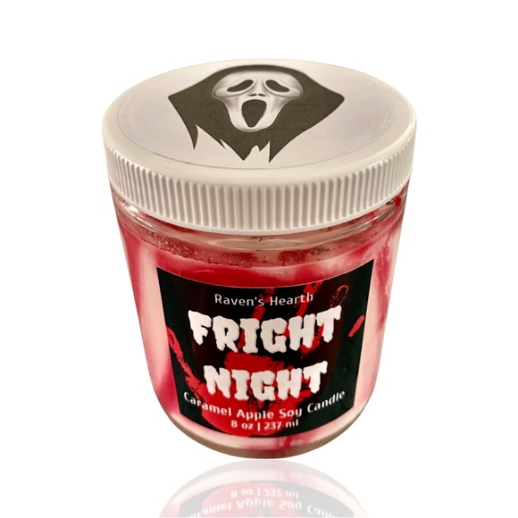 Fright Night Soy Candle 🔪 Caramel Apple Scent - Picture 4 of 5